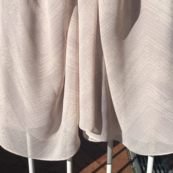 🌟Host Pick🌟 Witchery Beige Loose Fitted Midi Dress Size L/14 - Picture 7 of 15